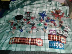114-Pc Lot Bakugan Brawlers Gundalian ++