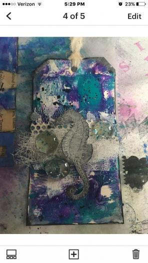 Mixed Media Tags