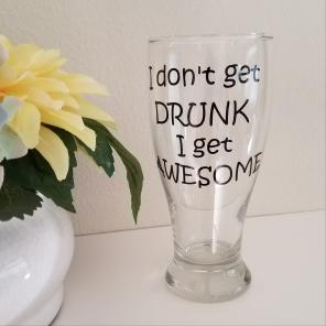Customer Beer Glass