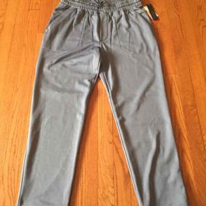 Men's performance pants large gray