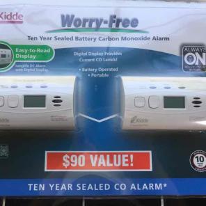 Kiddie Carbon Monoxide Alarms