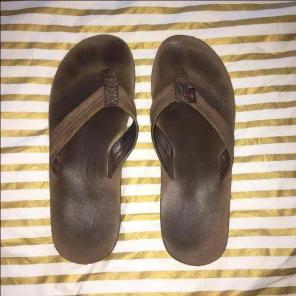 Rainbow men's flip flop