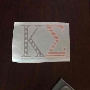Kappa sigma sticker