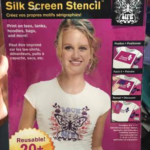 Silk screen stencil