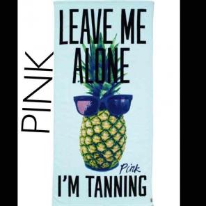 PINK VS beach towel
