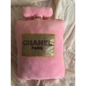 Chanel pink decor pillow