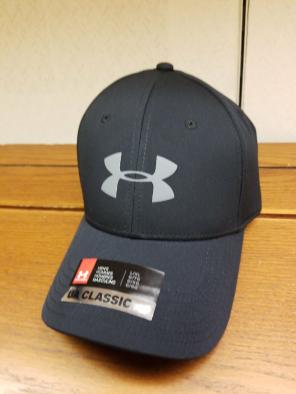 Under armour hat..