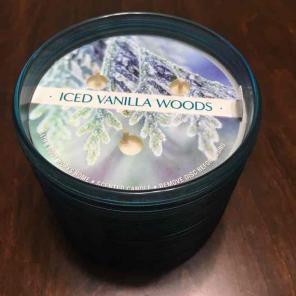 Iced Vanilla Woods 3-Wick Candle