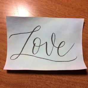 Custom Calligraphy Art for Denisecg
