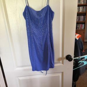 Blue Homecoming Dress