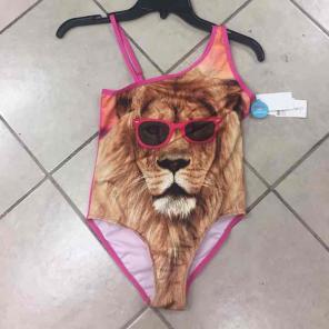 One piece bathing suite