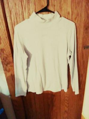 Cream Turtleneck