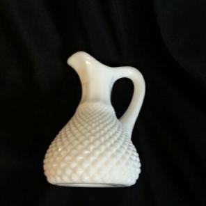 Milk glass creamer