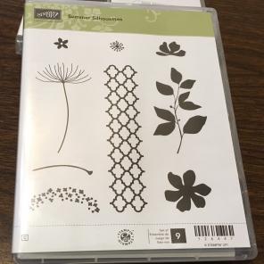 Stampin Up Summer Silhouettes Stamp Set