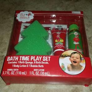 ELF ON A SHELF BATH TIME PLAY SET NEW