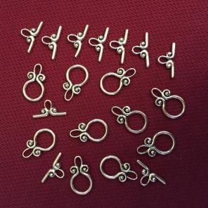 10 Sets Of Toggle Clasps For Jewelry
