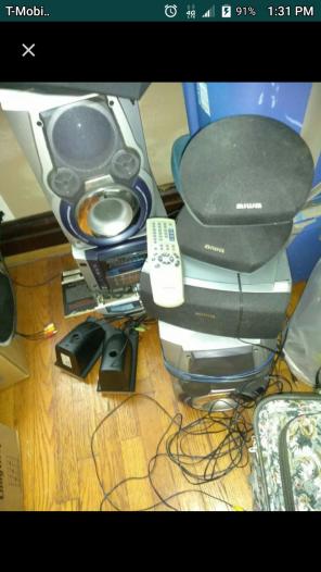 AIWA stereo system