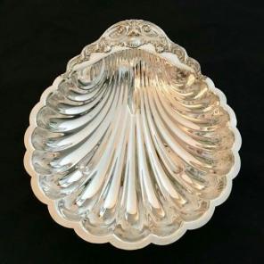 F.B. Rogers Silverplated Shell Bowl