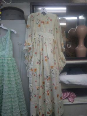 Mod Dress Vintage Boho Hippie Maxi 4/ 6