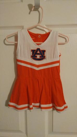 Auburn Cheerleading Infant Uniform