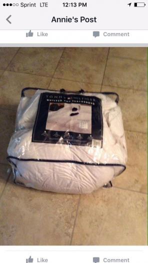 Tommy Hilfiger F/Q Feather bed Topper