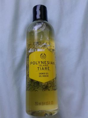 Polynesian island tahirè shower gel