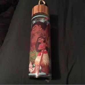 Disney Moana Glass Water Bottle