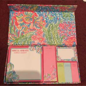 Lily Pulitzer Post It Set