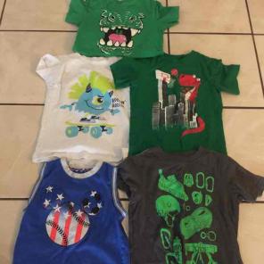 4t Boy shirt bundle