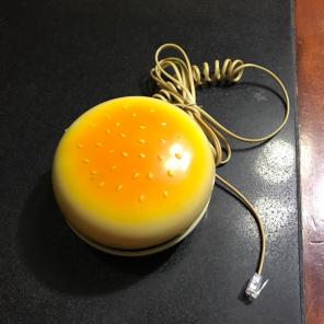 Hamburger Flip Novelty Landline Phone