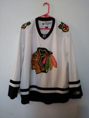 NHL Reebok CCM Blackhawk Men sz M Jersey