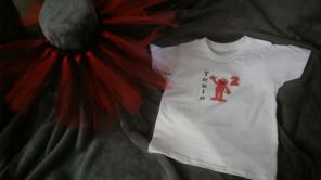 Elmo second birthday tutu Outfit