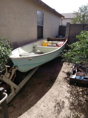 14 ft aluminum V hull boat
