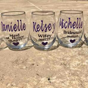 Wedding Wine Glasses
