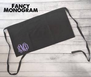 Monogram Apron