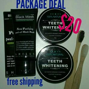 teeth whitener & blackhead removal