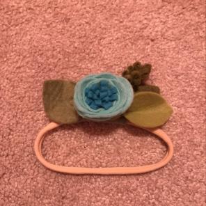 Fancy Free Finery Felt Flower Headband