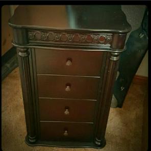 Vintage Jewelry Box Armoire