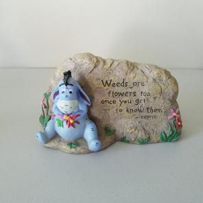 Disney Eeyore garden rock