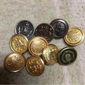 Military buttons vintage
