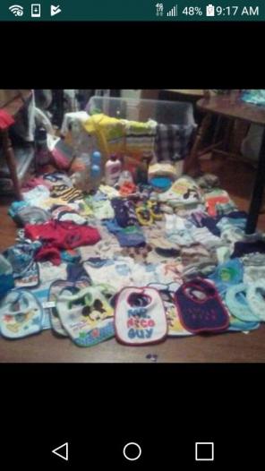 Brand new/used baby boy cloths