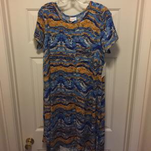 New LuLaRoe Large Carly Dress