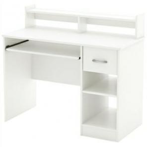 Modern Computer Desk with Keyboard Tray