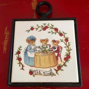 Studio Nova Tea Time Mice Trivet