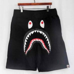 A Bathing Ape Bape Shark Black Shorts