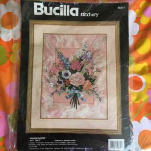 Bucilla crewel embroidery kit