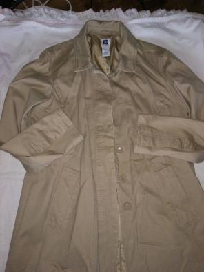 Gap Trench Coat Sz L