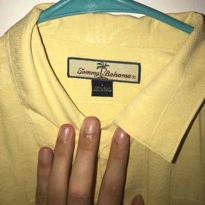 Tommy bahama silk shirt