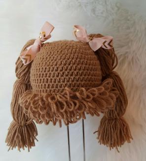 Cabbage patch kid hat (6-12 months)