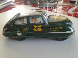 Vtg Marx Dick Tracy tin car.